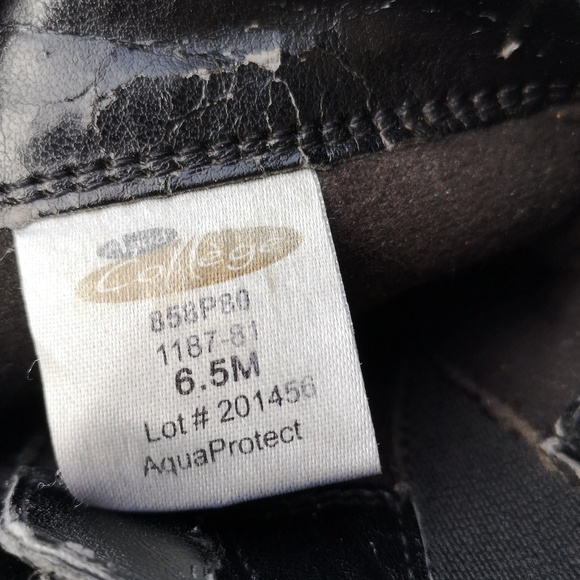 Collège leather ankle boots - Picture 9 of 16